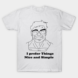 Akira i prefer things nice and Simple T-Shirt